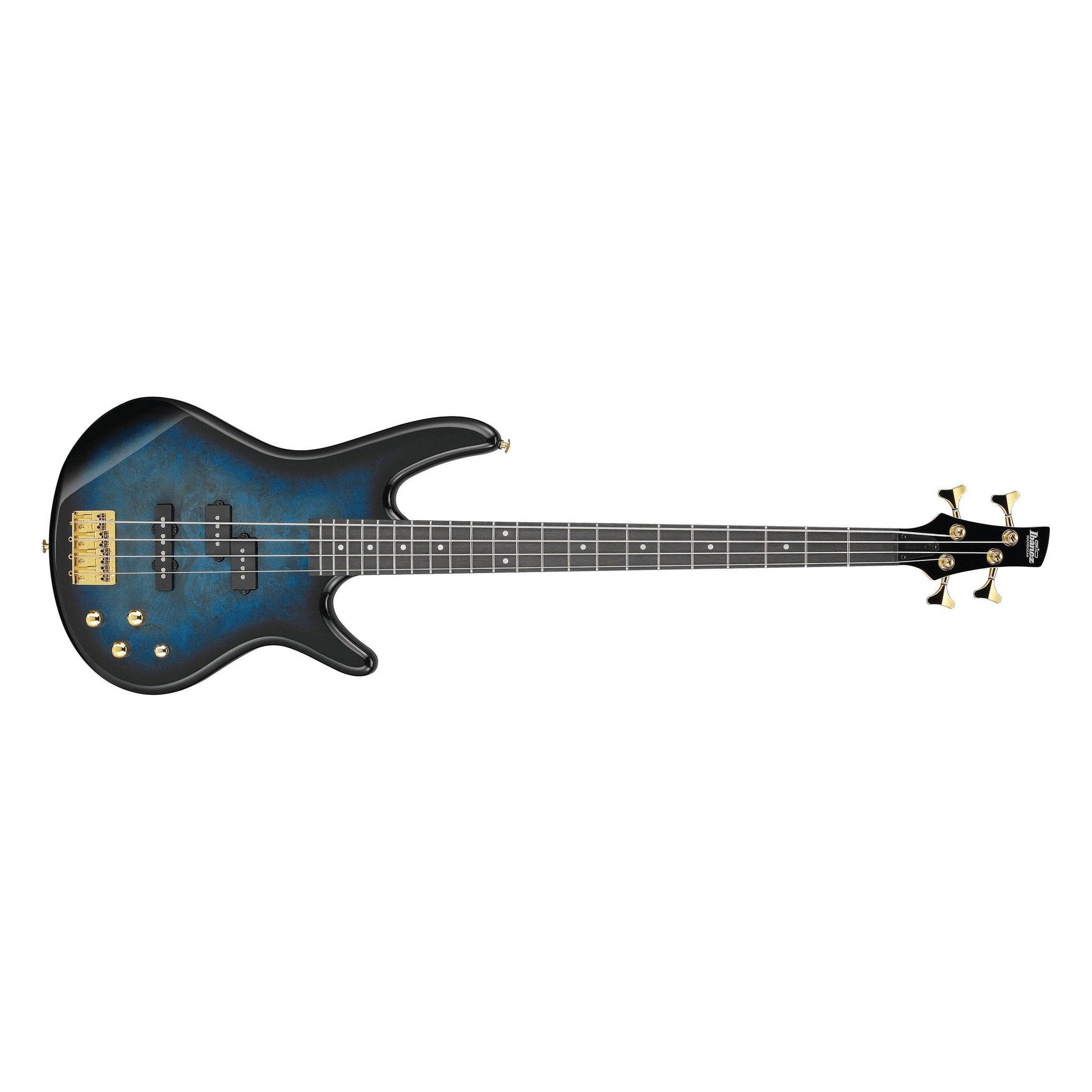 Ibanez GSR200PC-TMU Gio Series Electric Bass-Transparent Marine Burst-Music World Academy