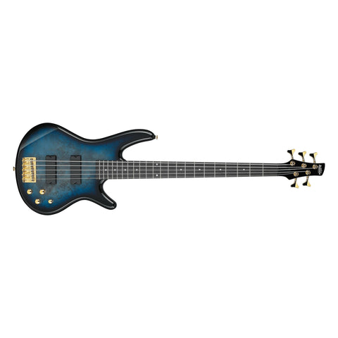 Ibanez GSR205PC-TMU Gio Series 5-String Electric Bass-Transparent Marine Burst-Music World Academy