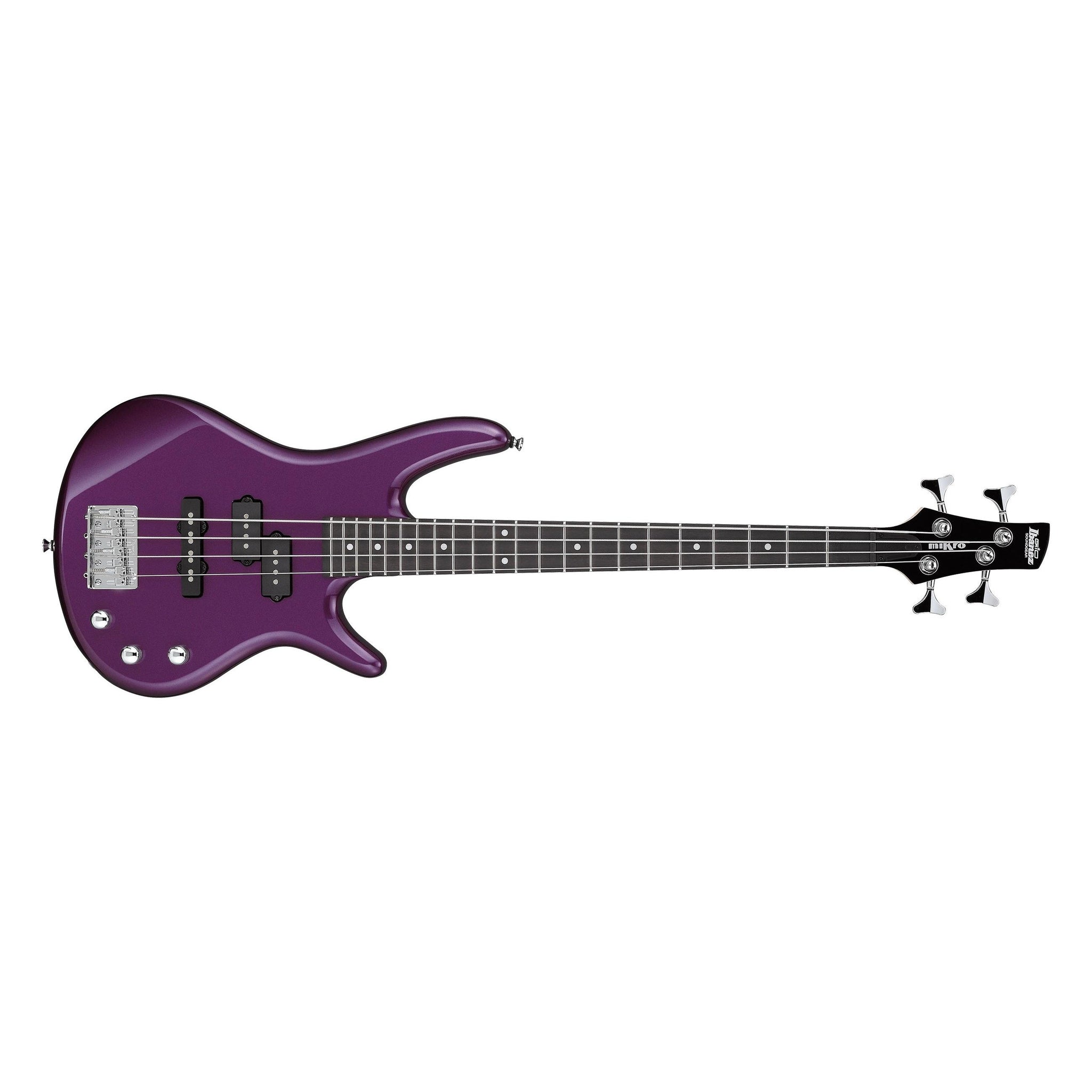 Ibanez GSRM20-MPL Gio Series Mikro 4-String Short Scale Electric Bass-Metallic Purple-Music World Academy