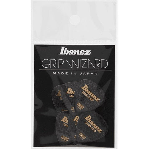 Ibanez Grip Wizard Guitar Picks 6-Pack 0.8mm-Music World Academy