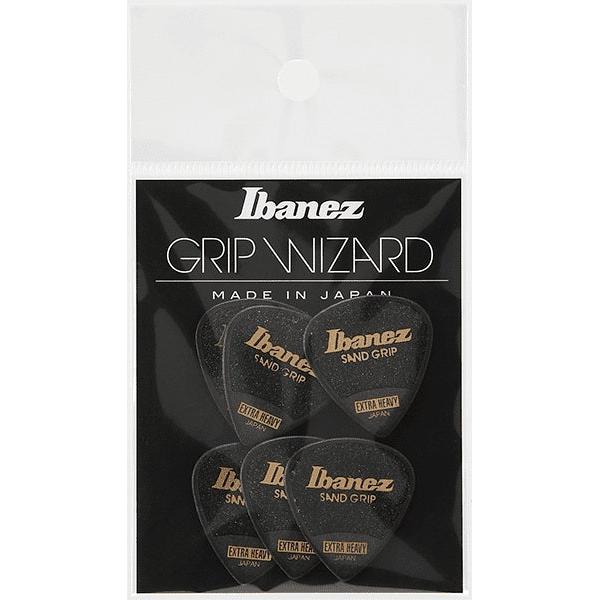 Ibanez Grip Wizard Guitar Picks 6-Pack 1.2mm-Black-Music World Academy