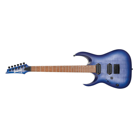 Ibanez RGA42FML-BLF RGA Series Left-Handed Electric Guitar-Blue Lagoon Burst Flat-Music World Academy