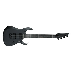 Ibanez RGDRB71-BKF RG Iron Label 7-String Electric Guitar-Black Flat-Music World Academy