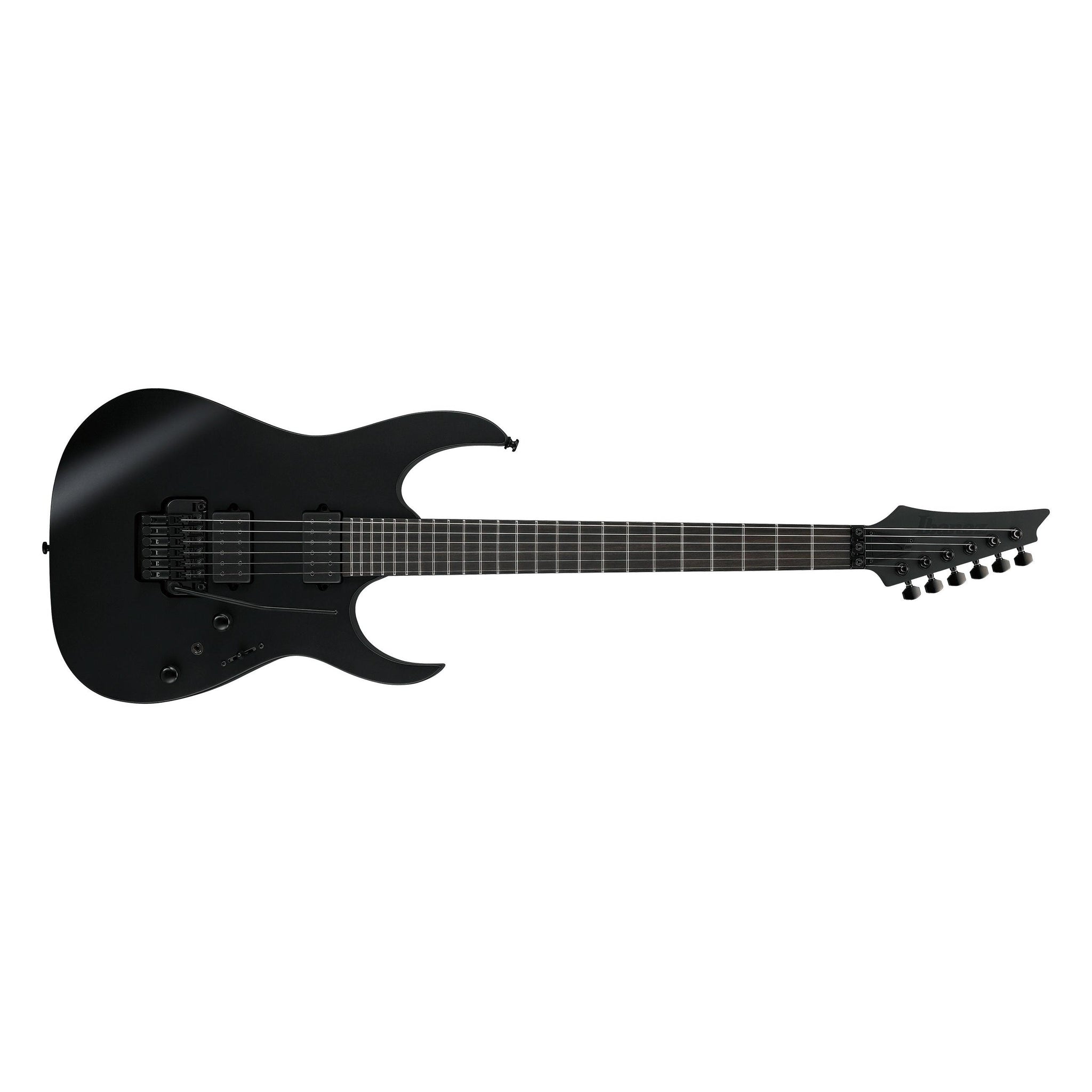 Ibanez RGRB620-BKF RG Iron Label Electric Guitar-Black Flat-Music World Academy