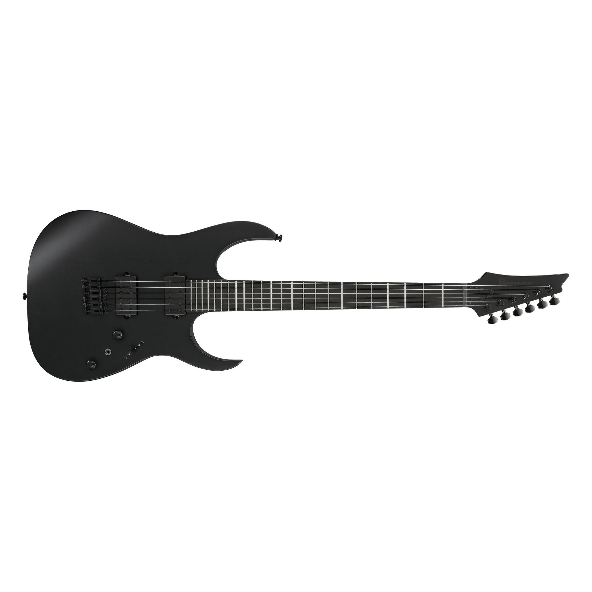 Ibanez RGRTB621-BKF Iron Label Electric Guitar-Black Flat-Music World Academy
