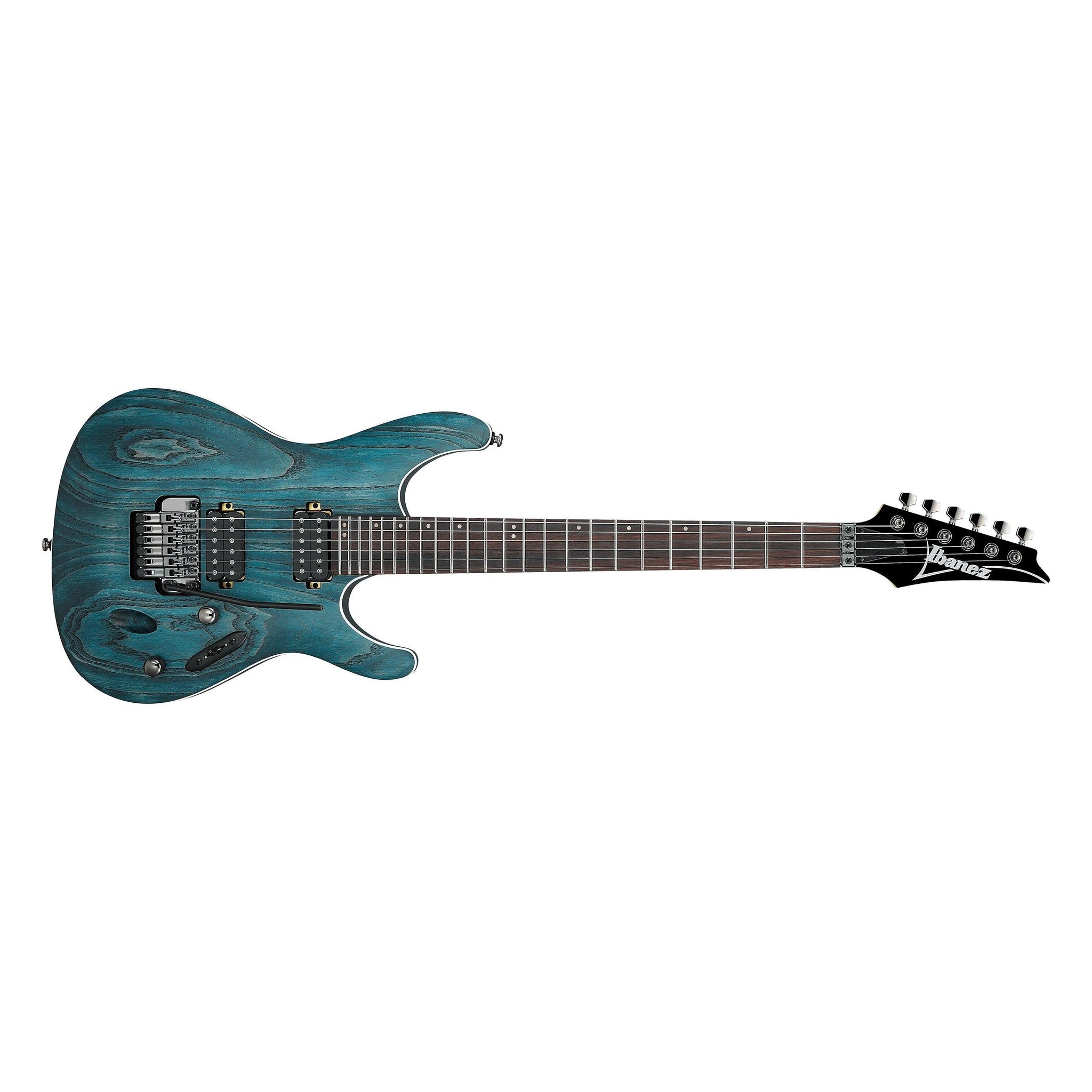 Ibanez S520AH-OBF S-Series Electric Guitar-Cosmic Blue Flat-Music World Academy