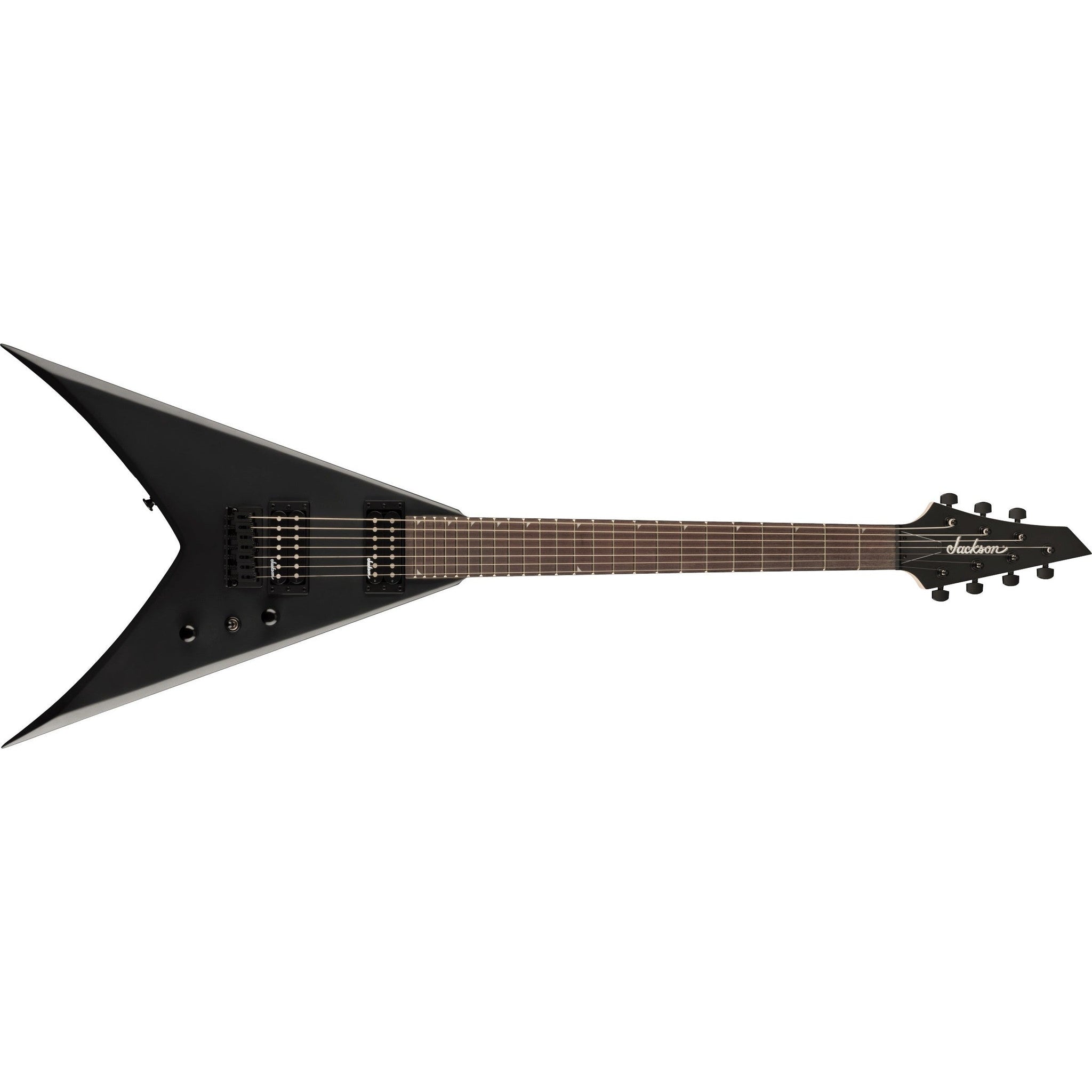 Jackson JS Series JS22-7 King V 7-String Electric Guitar-Satin Black-Music World Academy