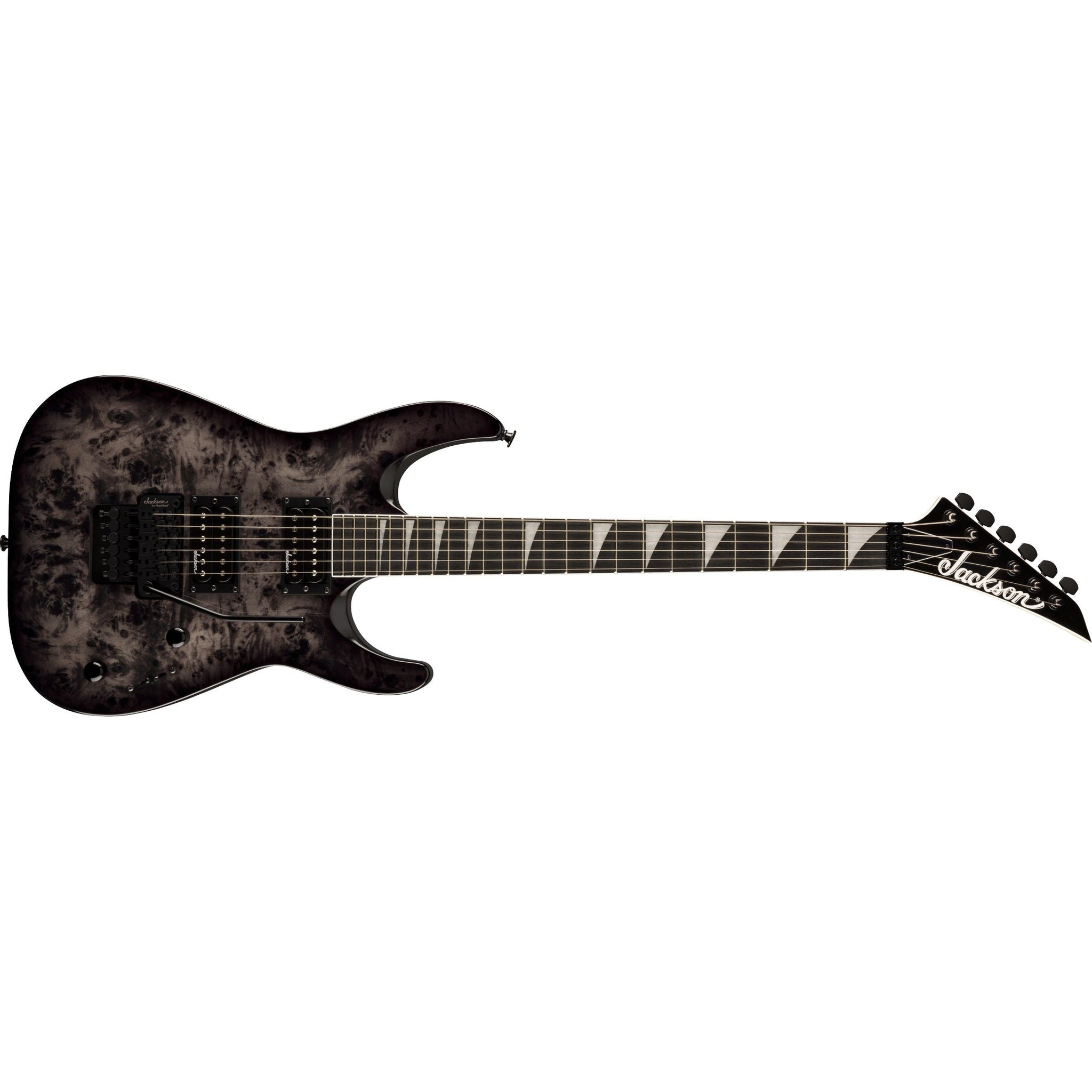 Jackson JS Series JS32 Dinky Electric Guitar-Transparent Black-Music World Academy