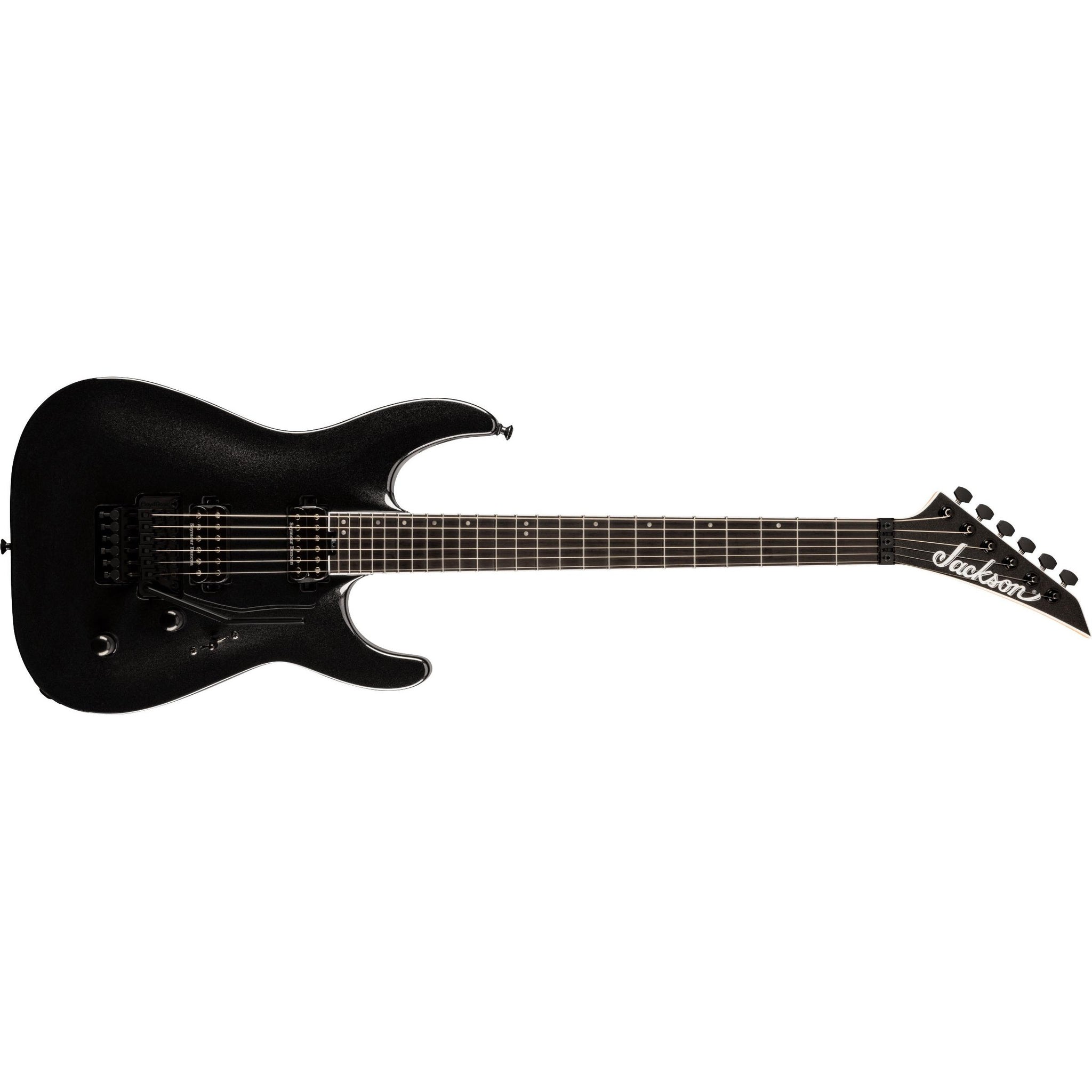 Jackson Pro Plus Series Dinky DKA Electric Guitar with Gig Bag-Metallic Black-Music World Academy