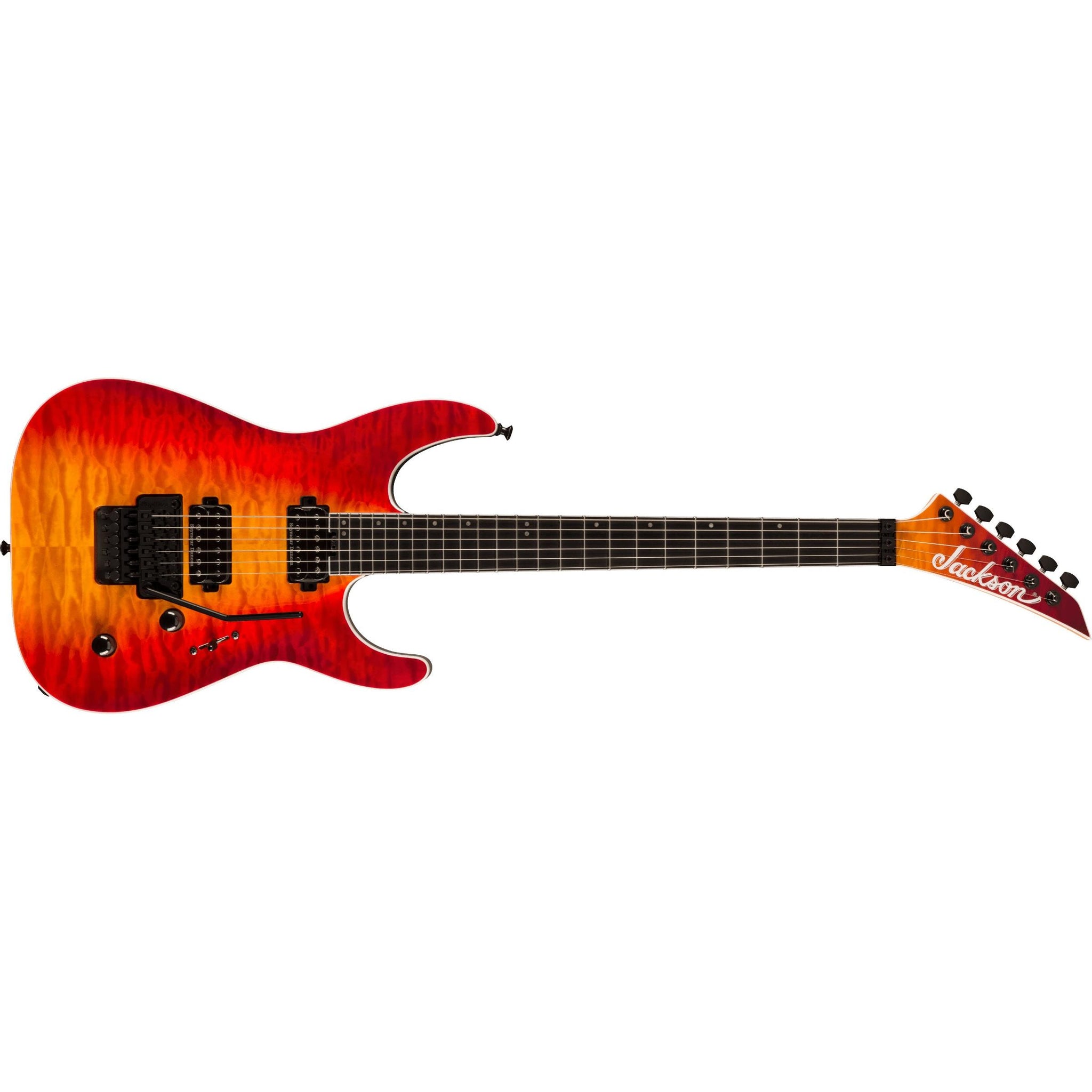 Jackson Pro Plus Series Dinky DKAQ Electric Guitar with Gig Bag-Firestorm-Music World Academy