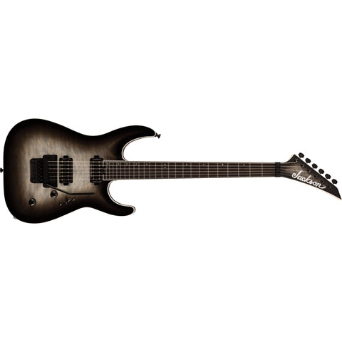 Jackson Pro Plus Series Dinky DKAQ Electric Guitar with Gig Bag-Ghost Burst-Music World Academy