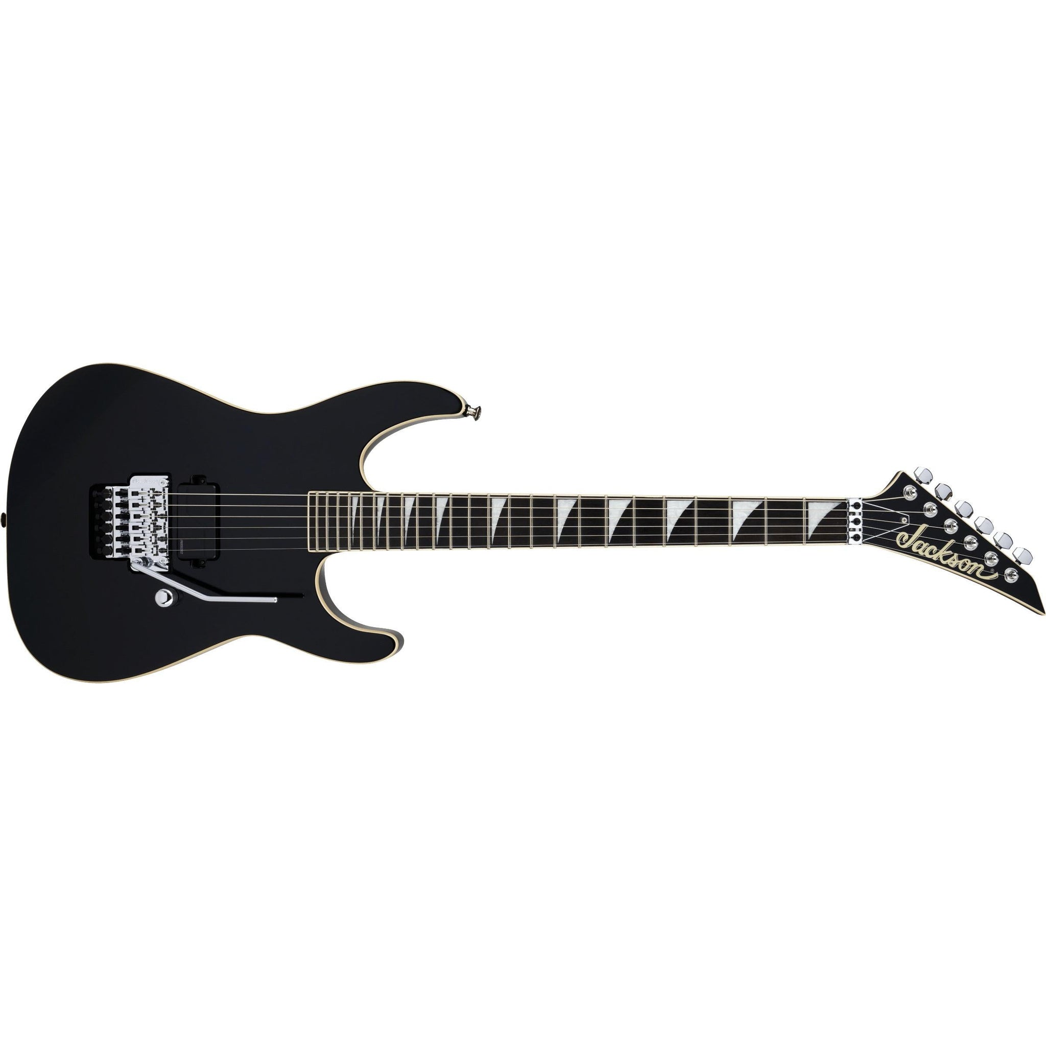 Jackson Pro Plus Series Limited Edition Pure Metal SL1A Soloist Electric Guitar with Gig Bag-Gloss Black-Music World Academy