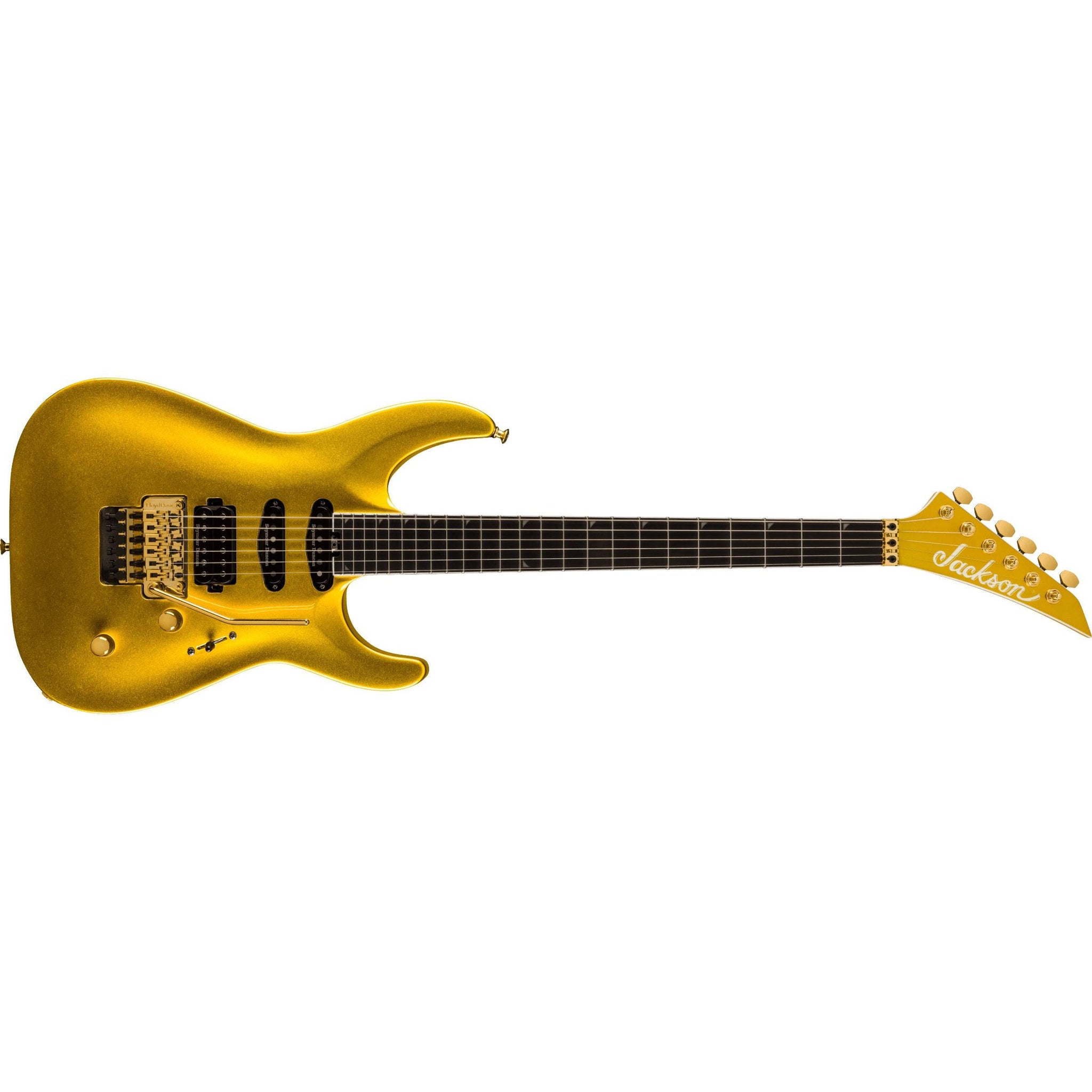 Jackson Pro Plus Series Soloist SLA3 Electric Guitar with Gig Bag-Gold Bullion-Music World Academy