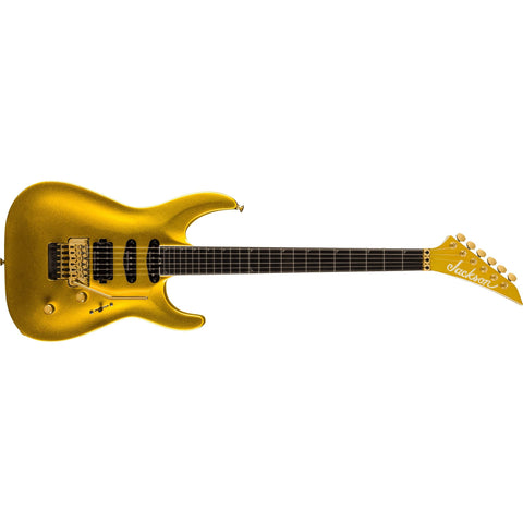Jackson Pro Plus Series Soloist SLA3 Electric Guitar with Gig Bag-Gold Bullion-Music World Academy