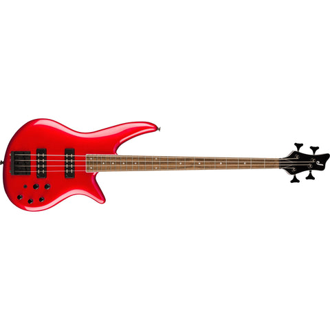 Jackson X-Series Spectra IV Electric Bass-Candy Apple Red-Music World Academy