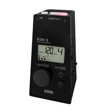 Korg KDM-3-BK Digital Traditional Style Metronome-Music World Academy