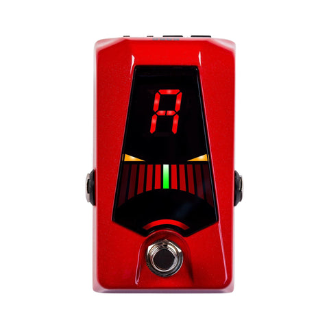 Korg PB-AD-RD Limited Edition Pitchblack Advance Pedal Tuner-Red (Discontinued)-Music World Academy