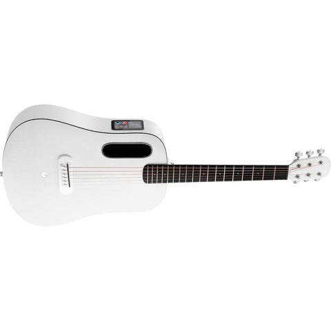 Lava Music ME PLAY 36" Acoustic/Electric Guitar with Lite Gig Bag-Frost White-Music World Academy