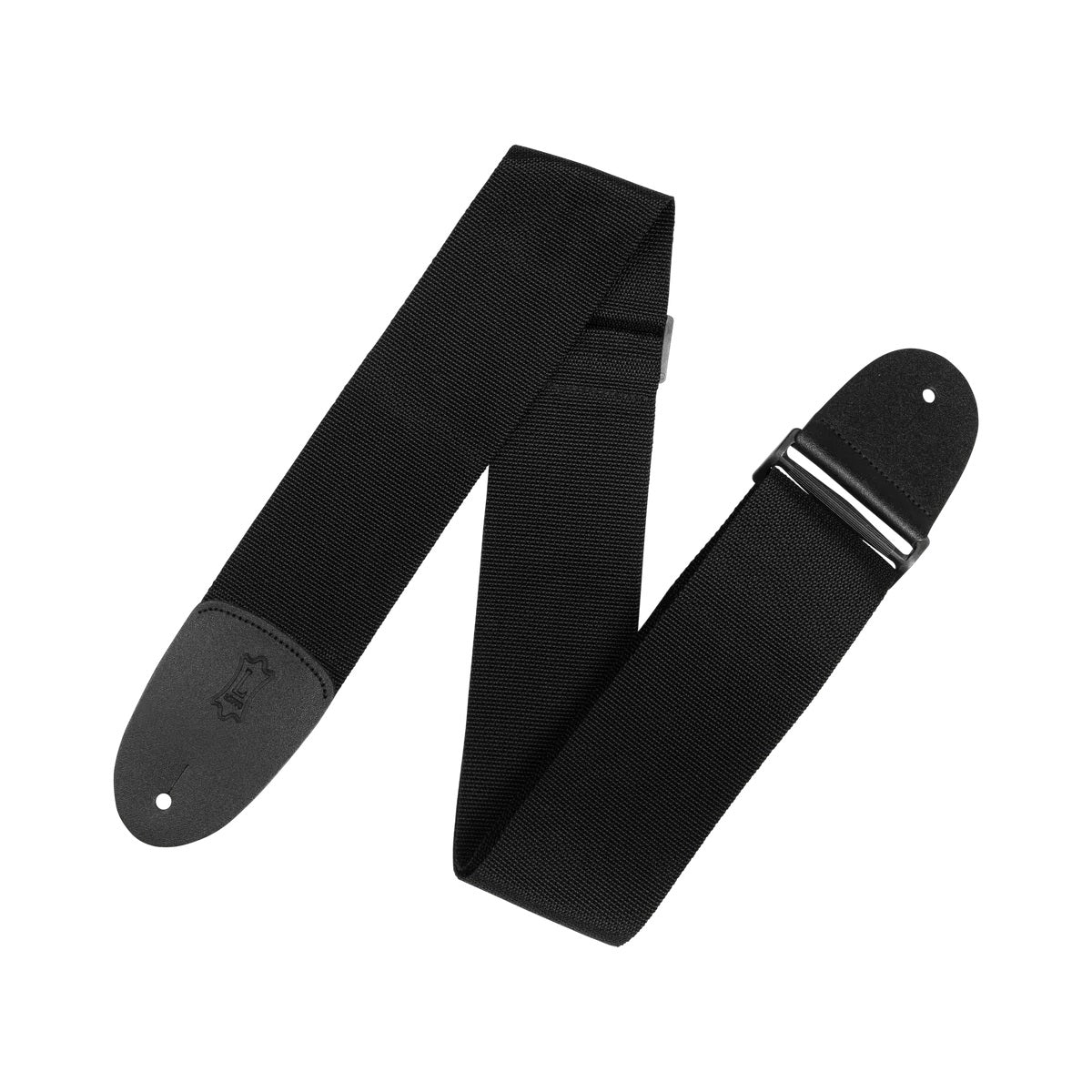 Levy's M8P3-BLK 3" Polypropylene Guitar Strap-Black-Music World Academy