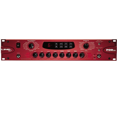 Line 6 Pod Pro Modelling Guitar Preamp (Discontinued)-Music World Academy