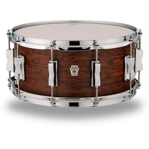 Ludwig LKS764XX3B Aged Chestnut Snare Drum 6.5"x14"-Music World Academy