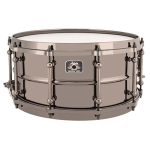 Ludwig LU6514 Universal Black Brass Snare Drum 6.5"x14"-Music World Academy