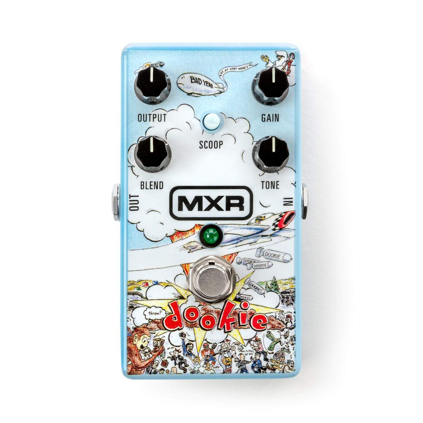 MXR DD25 Green Day Dookie Drive Pedal (Discontinued)-Music World Academy