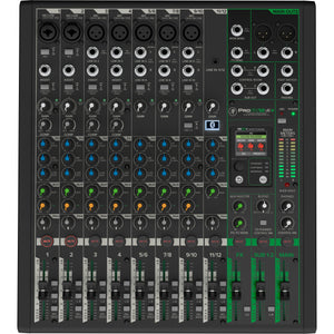 Mackie PROFX12V3+ 12-Channel Professional Effects Mixer with USB & Bluetooth-Music World Academy