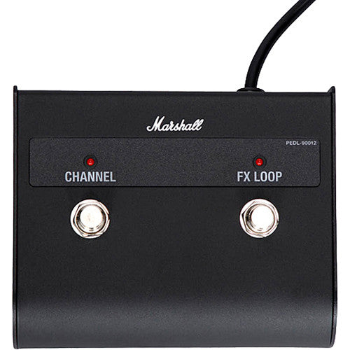 Marshall PEDL-90012 2-Way Footswitch with LED-Music World Academy