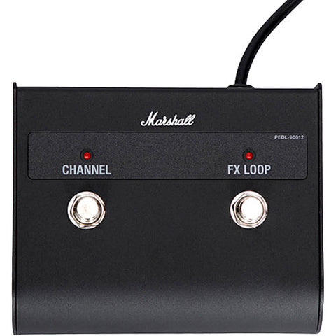 Marshall PEDL-90012 2-Way Footswitch with LED-Music World Academy