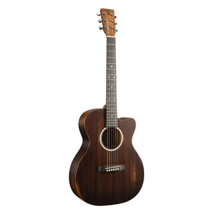 Martin 000C JR-10E Streetmaster Junior Acoustic/Electric Guitar with Gig Bag-Music World Academy