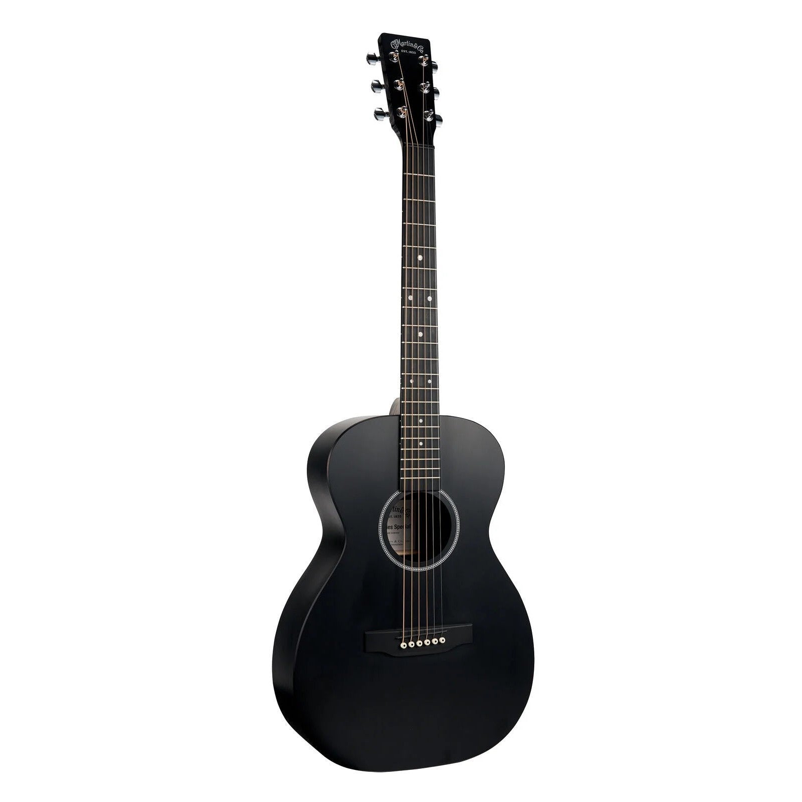 Martin 11SP0X1BLK X-Series Acoustic Guitar with Gig Bag-Black-Music World Academy