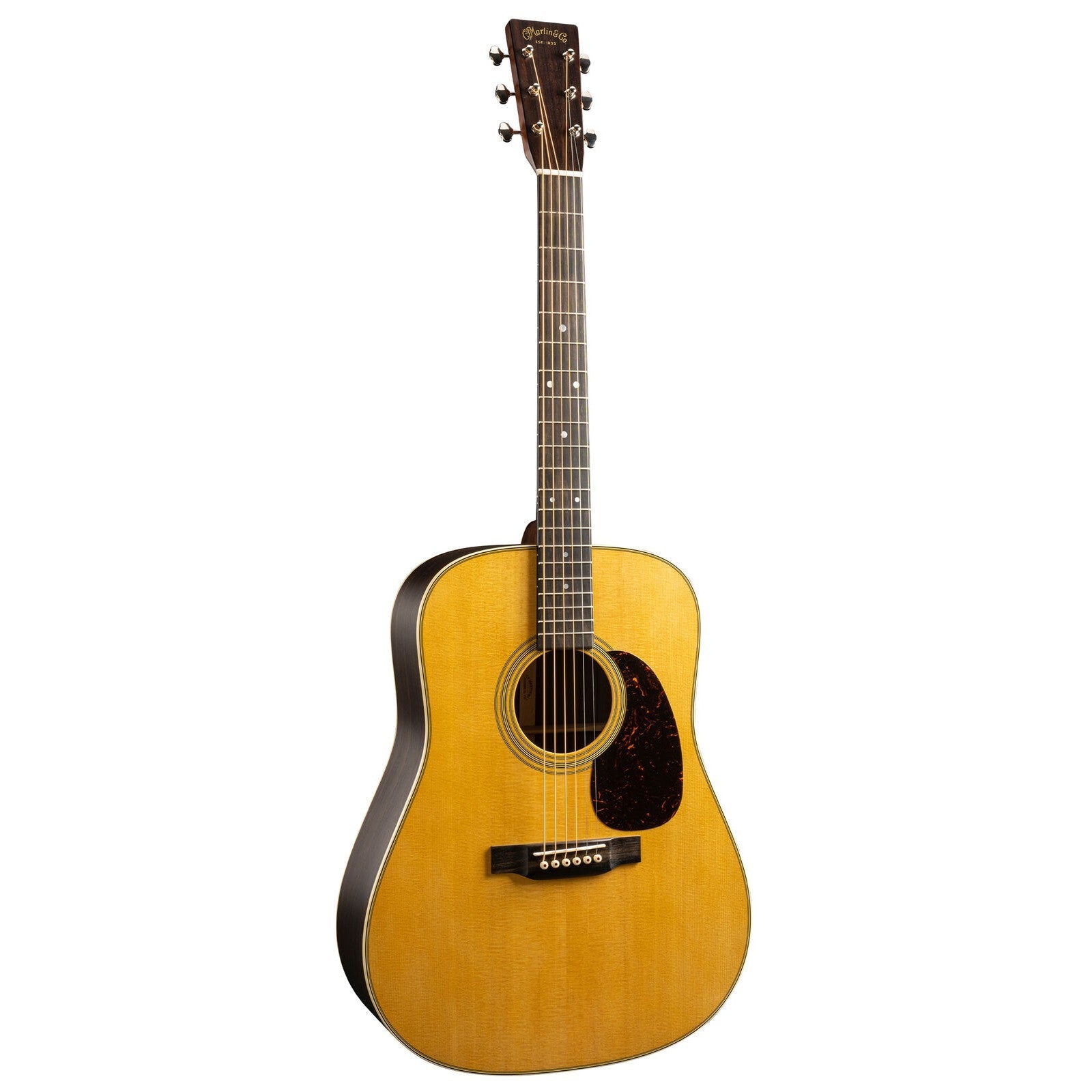 Martin D-28-SATIN Standard Series Acoustic Guitar with Hardshell Case-Music World Academy