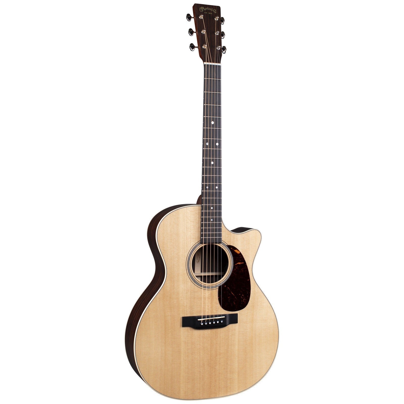 Martin GPC16E-01 Grand Performance Acoustic/Electric Spruce/Rosewood Guitar with Hard Bag-Music World Academy