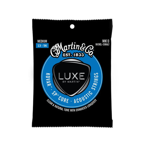 Martin MK13 Luxe Kovar SP Core Nickel-Cobalt Acoustic Guitar Strings Medium 13-56-Music World Academy