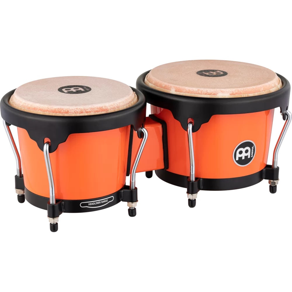 Meinl HB50EC Journey Series Bongo 6.5" & 7.5"-Electric Coral-Music World Academy