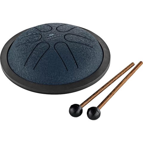 Meinl MSTD2NB Sonic Energy Mini Steel Tongue Drum, A Major-Navy Blue-Music World Academy