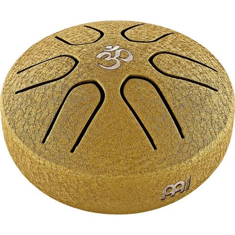 Meinl PSTD3GOM Sonic Energy Pocket Steel Tongue Drum, A Major-Gold-Music World Academy