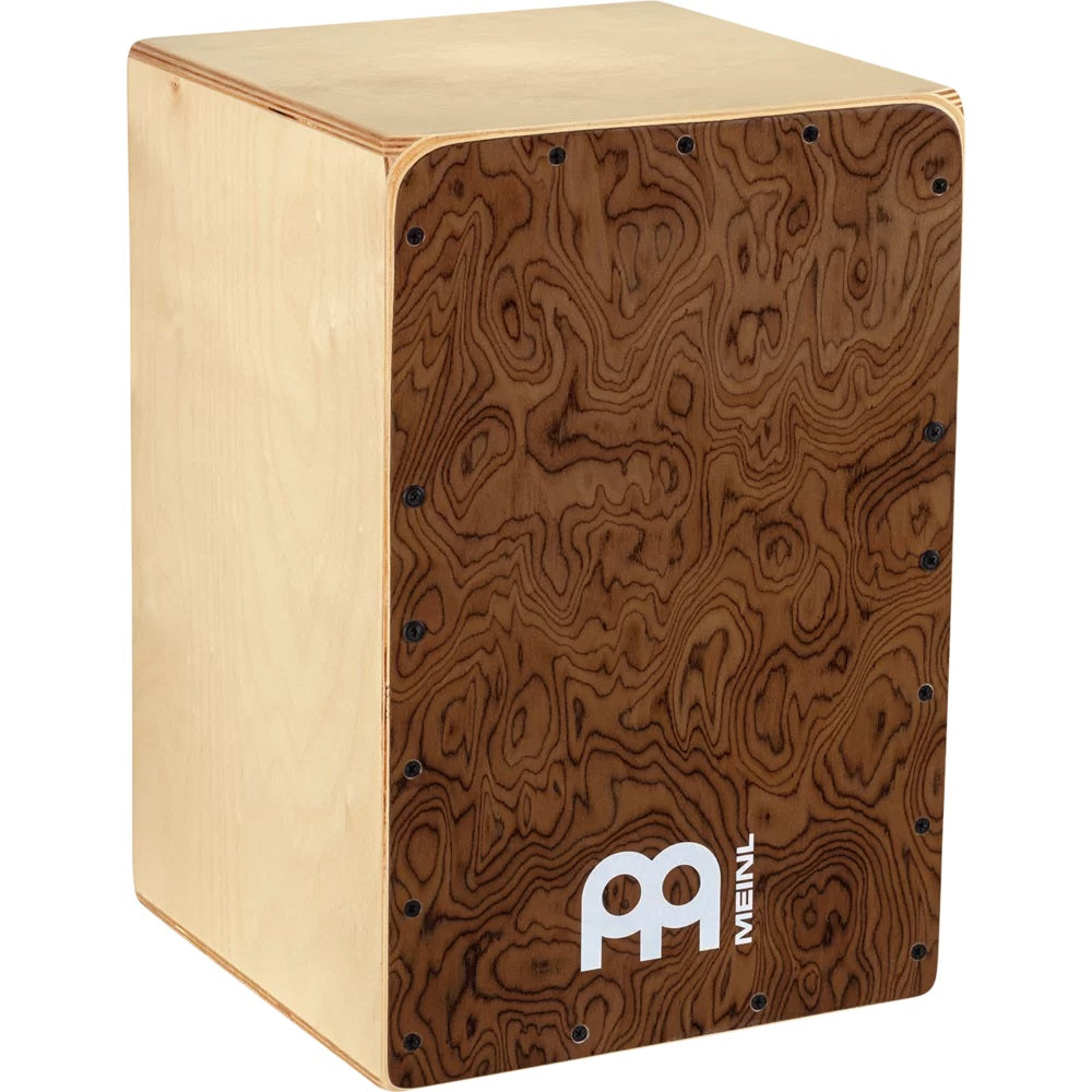 Meinl SC80BW Snarecraft Cajon 80-Burl Wood-Music World Academy