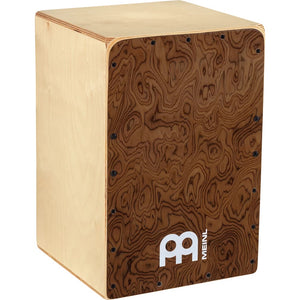 Meinl SC80BW Snarecraft Cajon 80-Burl Wood-Music World Academy