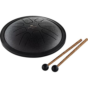 Meinl SSTD1BK Sonic Energy Small Steel Tongue Drum, F Minor-Black-Music World Academy