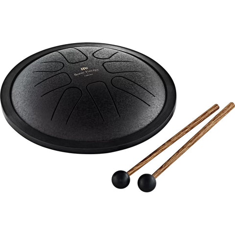 Meinl SSTD1BK Sonic Energy Small Steel Tongue Drum, F Minor-Black-Music World Academy