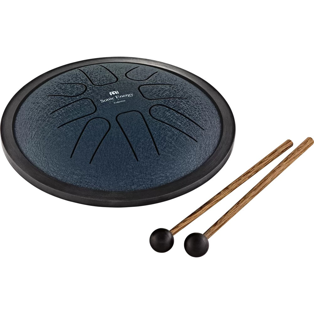 Meinl SSTD2NB Sonic Energy Small Steel Tongue Drum, G Minor-Navy Blue-Music World Academy