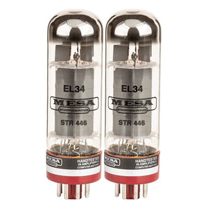 Mesa Boogie EL34 STR-446 Power Tubes-Matched Pair-Music World Academy