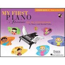 My First Piano Adventure 420263 Lesson Book C with Online Audio-Music World Academy