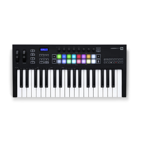 Novation LAUNCHKEY-37-MK3 Compact 37-Key Midi Keyboard-Music World Academy