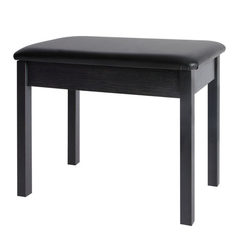 On-Stage KB8802B Classic Piano Bench-Black-Music World Academy