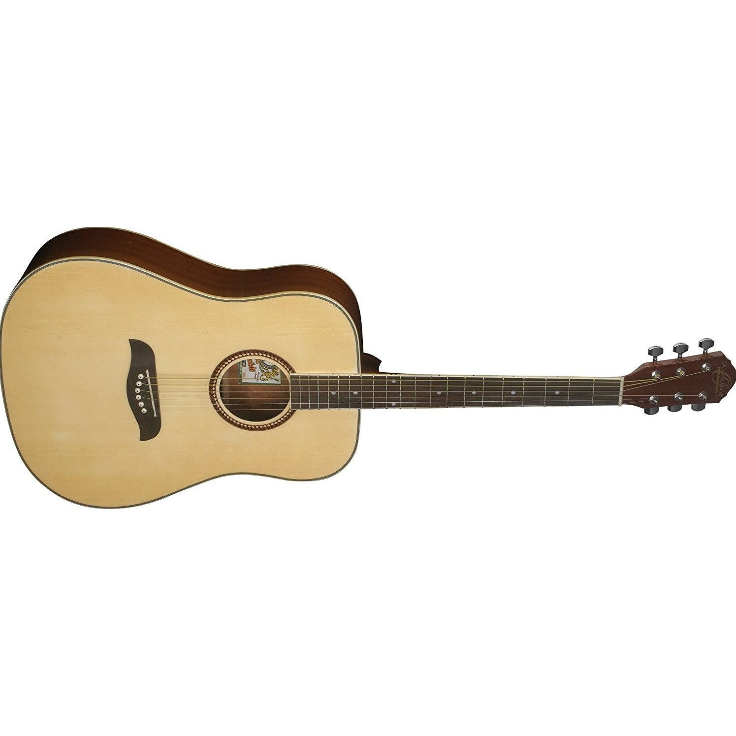 Oscar Schmidt OG2N Dreadnought Acoustic Guitar-Natural-Music World Academy