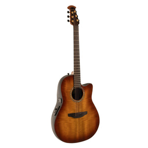 Ovation CS24P-FMYR Celebrity Exotic Limited Edition Acoustic/Electric Guitar-Flamed Myrtlewood-Music World Academy