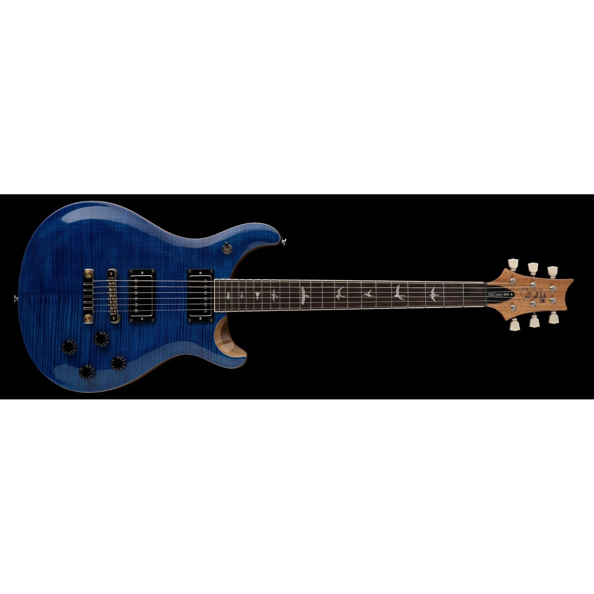 Paul Reed Smith 111947 SE McCarty 594 Electric Guitar with Gig Bag-Faded Blue-Music World Academy